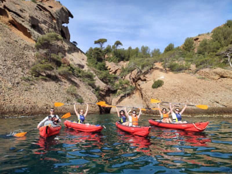 Billet Excursion guidée en kayak de mer dans la baie de Bandol le midi