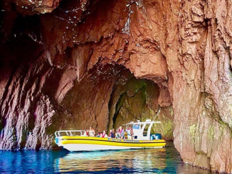 Billet Excursion en bateau dans les calanques de Piana et au Capo Rosso au départ de Porto, Corse