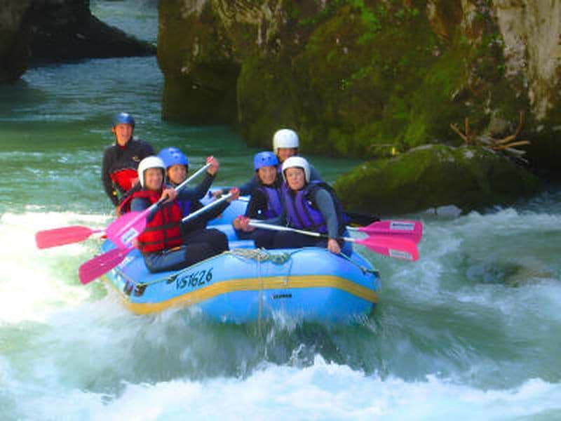 Billet Rafting dans les gorges de la Sarine depuis Château d’Oex près de Montreux