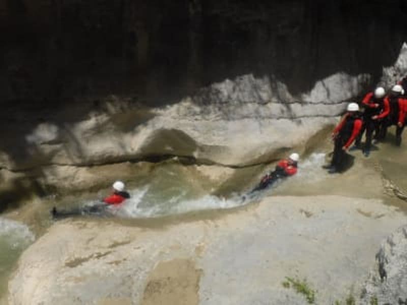 Billet Descente canyoning de la Clue du Haut Jabron dans le Verdon, près de Castellane