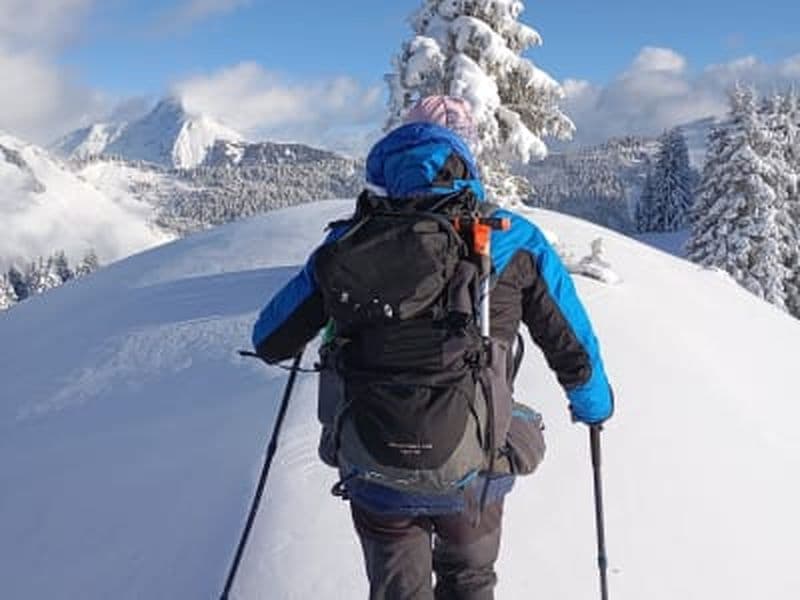 Billet Découverte de la randonnée en raquettes près d'Annecy