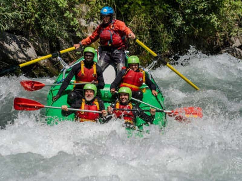 Billet Descente en Rafting de l'Isère et du Doron de Bozel, Savoie