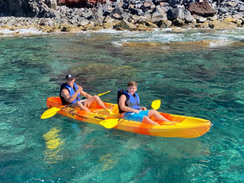 Billet Excursion en kayak et snorkeling dans la réserve naturelle de Ponta de São Lourenço, Madère