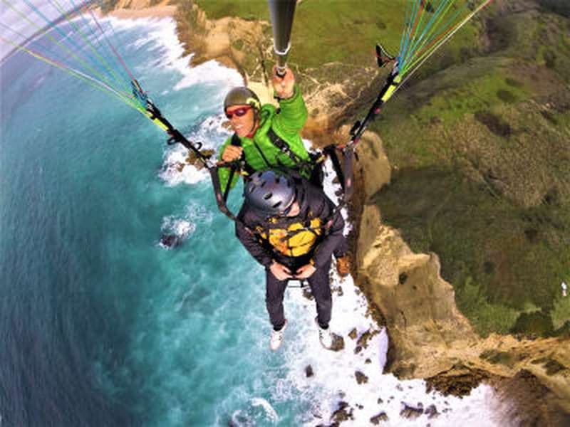 Billet Vol en parapente en tandem au-dessus de Praia da Bicas près de Sesimbra