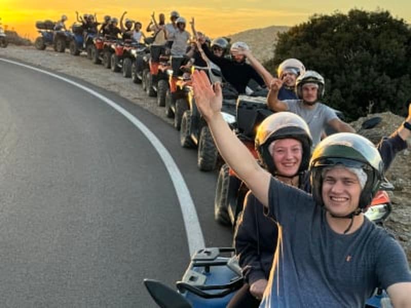 Billet Safari en quad au départ de Mononaftis à Agia Pelagia près d'Héraklion