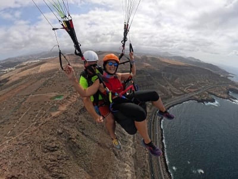 Billet Baptême de parapente depuis Playa de Mogán, Gran Canaria