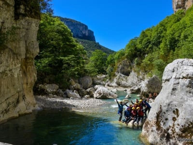 Billet Randonnée aquatique dans les Gorges du Verdon depuis Castellane