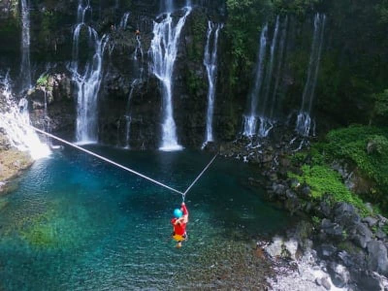 Billet Canyoning familial du Petit Galet dans la rivière Langevin à Saint-Joseph, La Réunion