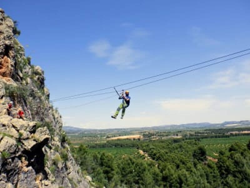 Billet Via Ferrata del Ciervo dans la Sierra Espuña, près de Murcie