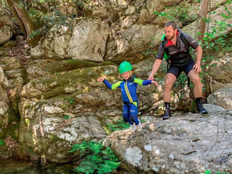 Billet Canyon découverte enfants de Fiumicelli à Bavella, Corse