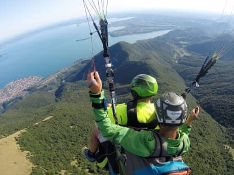 Billet Vol en parapente tandem au-dessus du lac de Garde