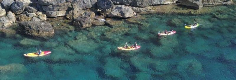 Billet Balade en kayak avec snorkeling