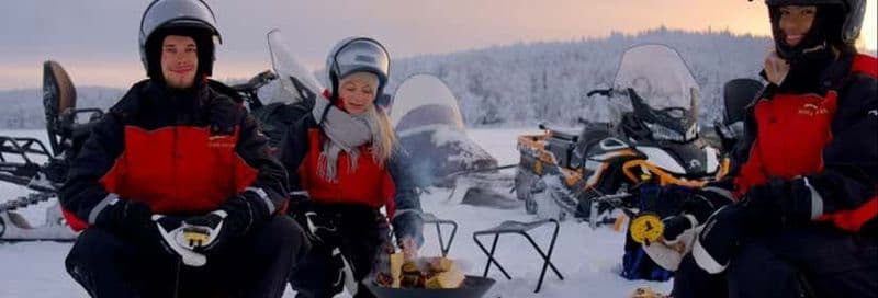 Billet Balade en motoneige + Pêche sur glace
