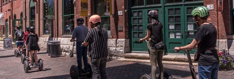 Billet Balade en segway dans le Distillery District