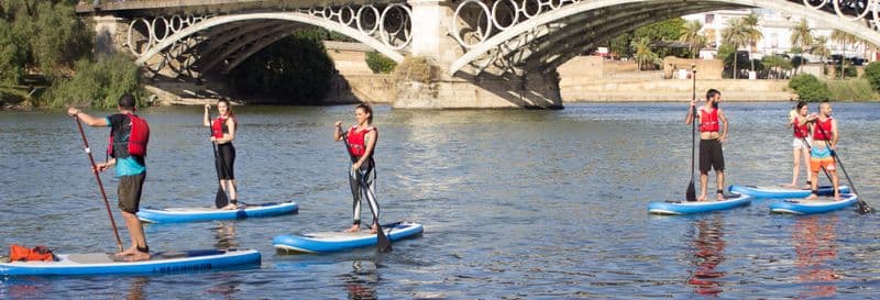 Billet Paddle sur le Guadalquivir