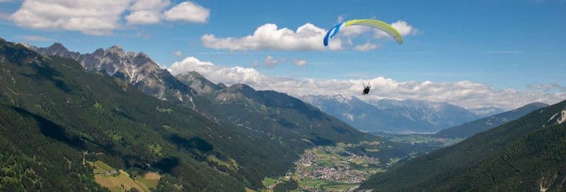 Billet Vol en parapente au-dessus du Tyrol