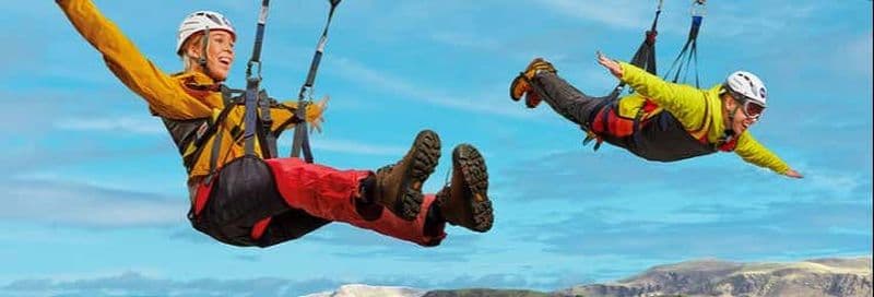 Billet Tyrolienne dans la vallée de Reykjadalur