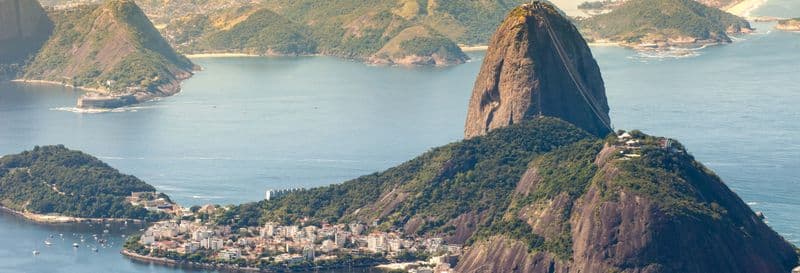 Billet Christ Rédempteur et mont du Pain de Sucre