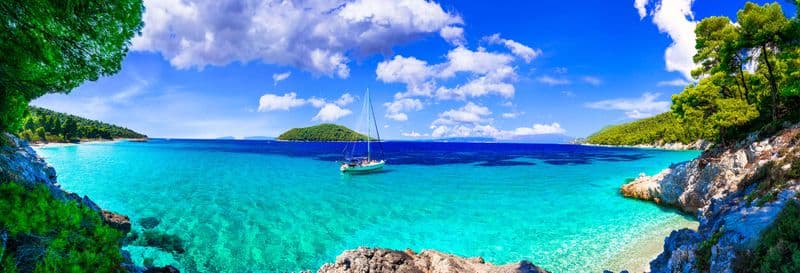 Billet Visite sur le thème de Mamma Mia à Skopelos