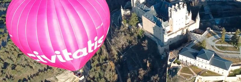 Billet Vol en montgolfière au-dessus de Ségovie