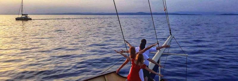 Billet Balade en bateau dans Split au coucher de soleil