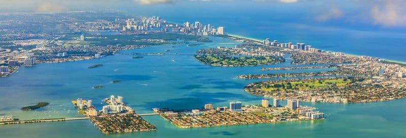 Billet Vol en avion au-dessus de Miami
