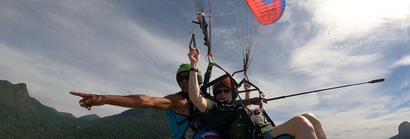 Billet Vol en parapente au-dessus de Rio de Janeiro