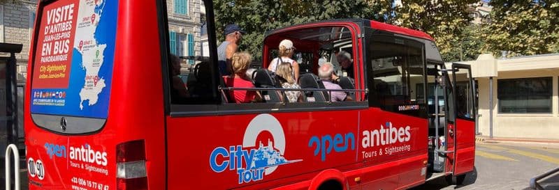 Billet Bus touristique d'Antibes