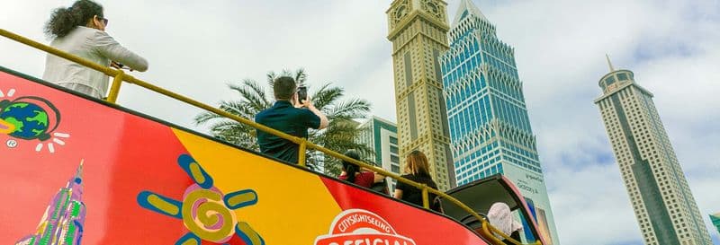 Billet Bus touristique de Dubaï, City Sightseeing