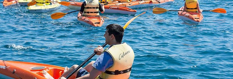 Billet Kayak à Cala Mayor depuis Cala Nova