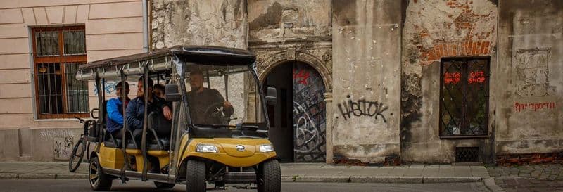 Billet Balade en buggy dans Cracovie