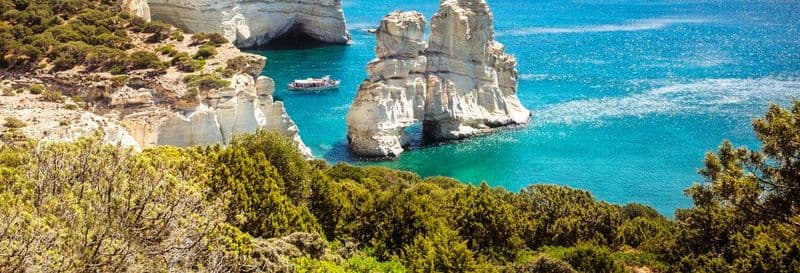 Billet Excursion aux Grottes de Kleftiko en bateau