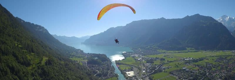 Billet Vol en parapente à Interlaken