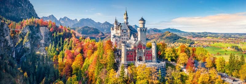 Billet Excursion aux châteaux de Linderhof et de Neuschwanstein