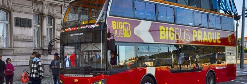 Billet Bus touristique de Prague, Big Bus