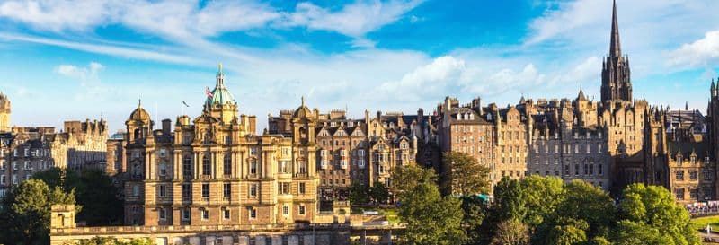 Billet Visite dans le quartier de New Town à Édimbourg