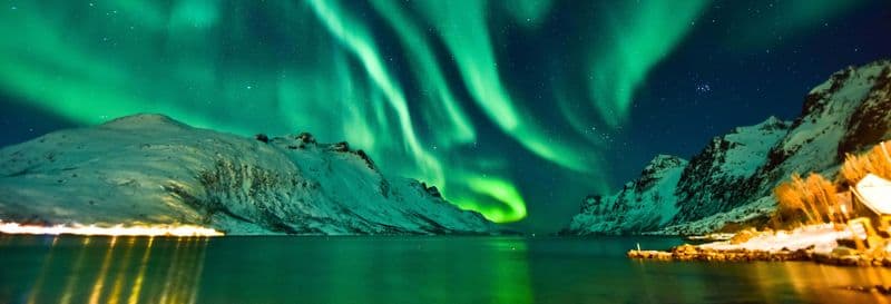 Billet Croisière à la découverte des aurores boréales avec dîner