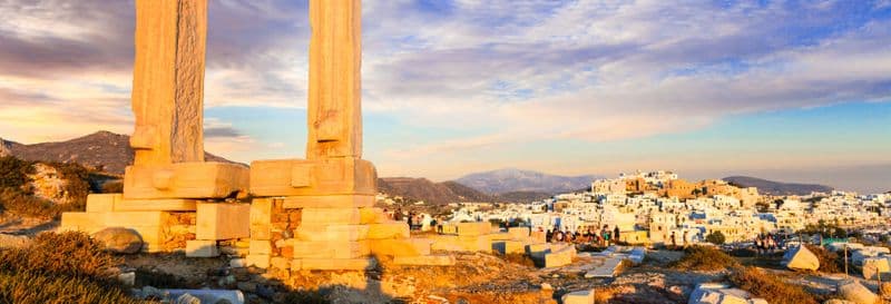 Billet Visite du château de Naxos + Coucher de soleil à Portara