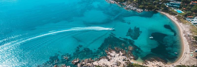 Billet Balade en bateau pirate sur le lagon bleu de Chalcidique