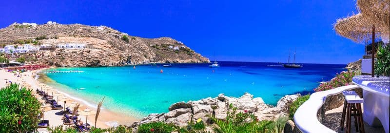 Billet Balade en bateau dans le sud de Mykonos + Déjeuner