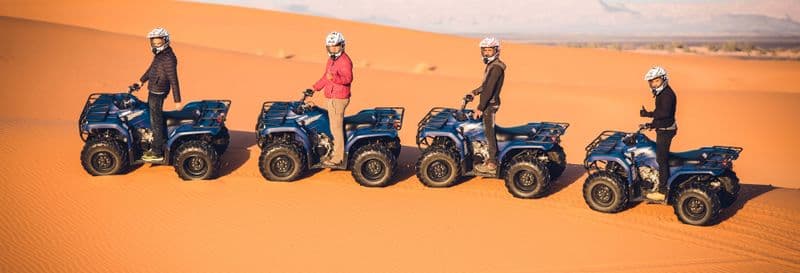 Billet Balade en quad dans le désert de Merzouga