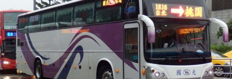 Billet Bus entre l'aéroport de Taoyuan et Taipei