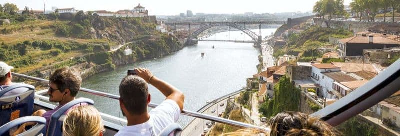 Billet Bus touristique de Porto, balade en bateau et cave Burmester