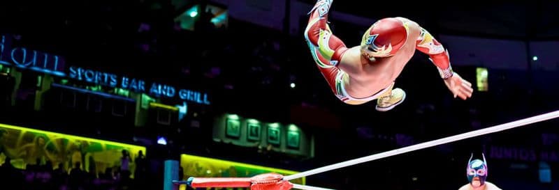 Billet Spectacle de lucha libre à l'Arena México + Buffet et boissons