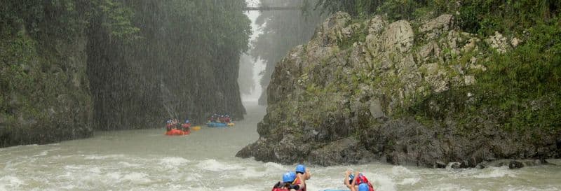 Billet Rafting dans la rivière Pacuare