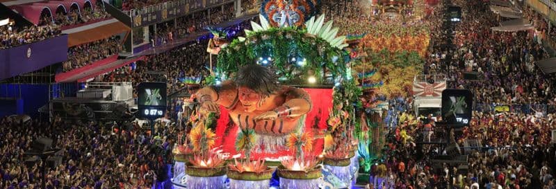 Billet Billet pour le défilé du carnaval de Rio de Janeiro dans le secteur 9