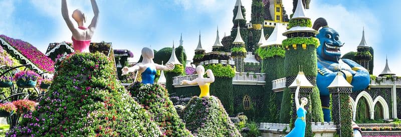Billet Billet pour le Dubai Miracle Garden