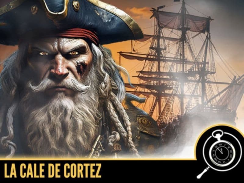 Billet Escape Game "La Cale de Cortez" à Rennes (35)