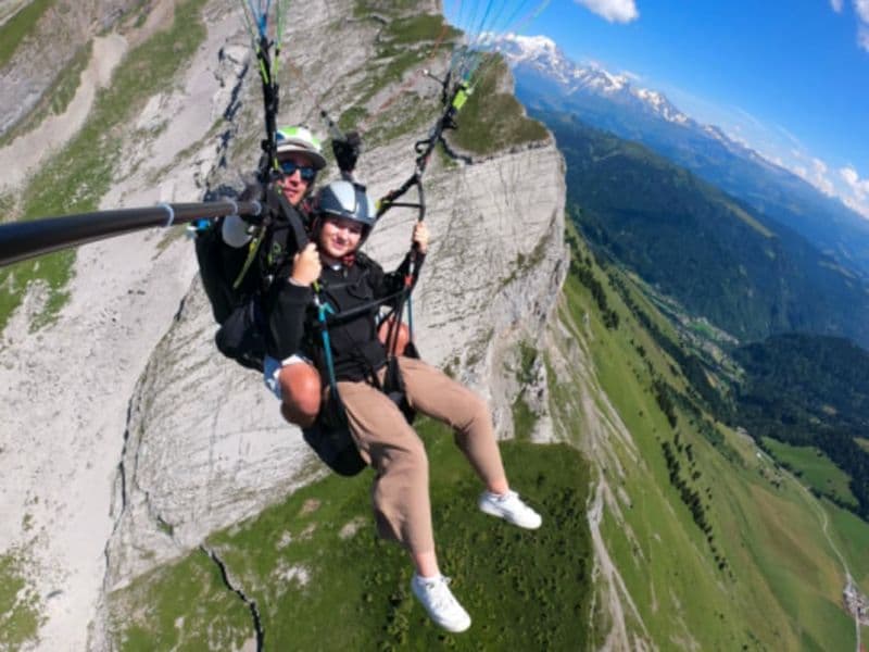 Billet Vol ascendance en parapente depuis La Clusaz (74)