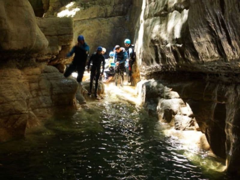 Billet Canyoning au Pont du Diable dans le Massif des Bauges (73)